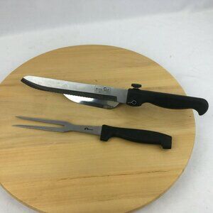 Miracle Cut Knife & Fork Carving Utensil Set